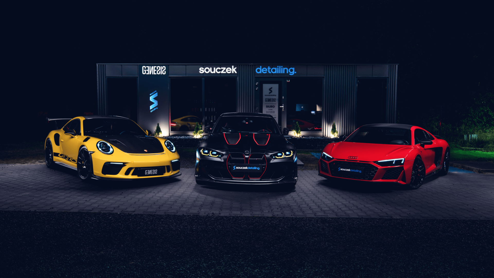 Porsche GT3 RS, BMW M3 CS, Audi R8