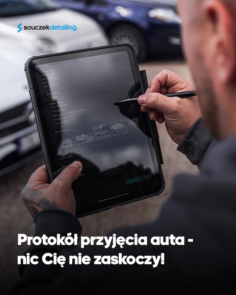 protokół przyjęcia auta